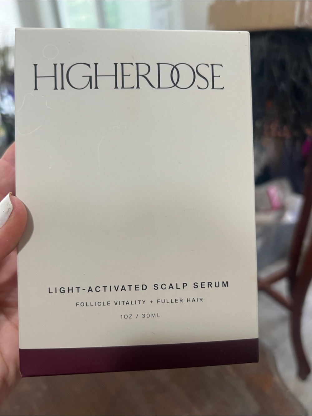 Higher Dose Red Light-Activated Scalp Serum Treatment NIB